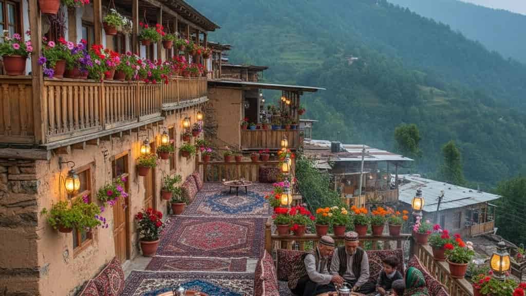 اقامتگاه سنتی و خانوادگی در ماسوله