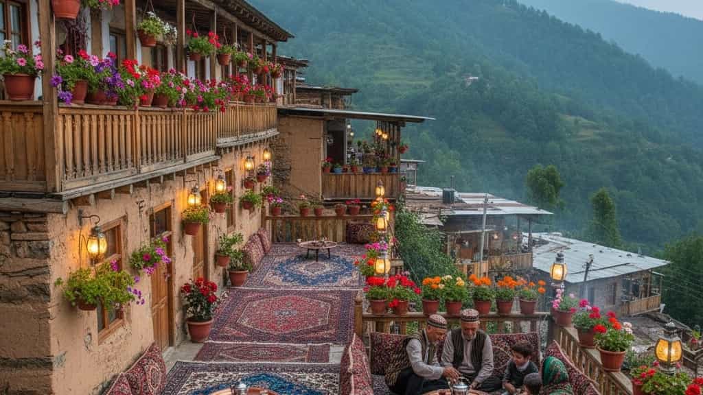 اقامتگاه سنتی و خانوادگی در ماسوله